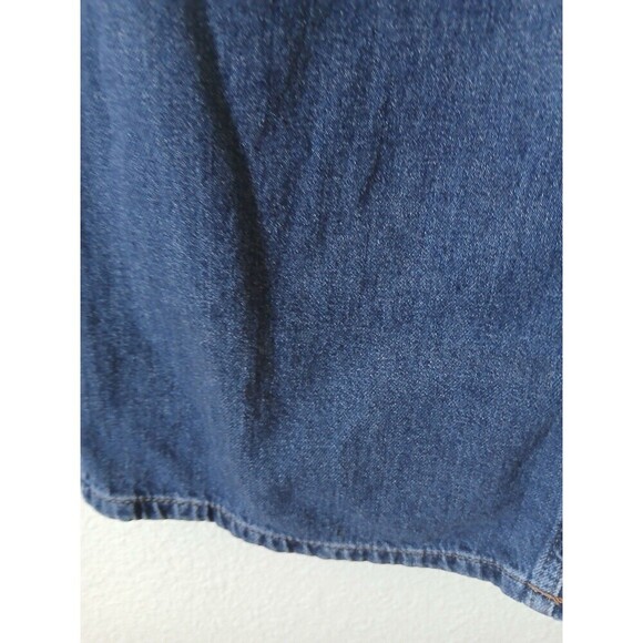 Aeropostale Women Jeans High Rise Baggy Wide Leg Size 14 SHORT Hippie Streetwear - Picture 7 of 16